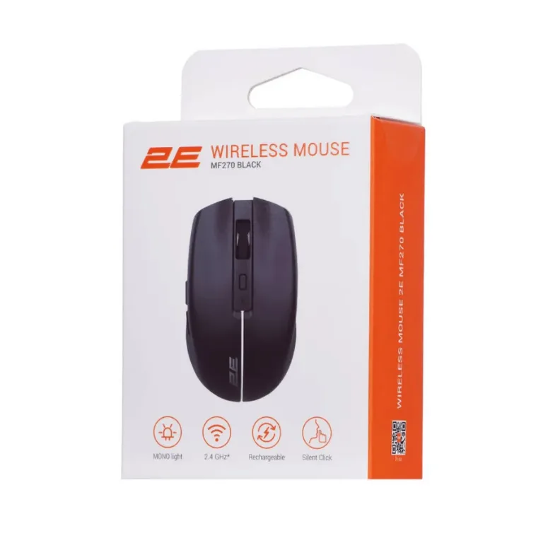 Mouse 2E MF270 2E-MF270WBK Black