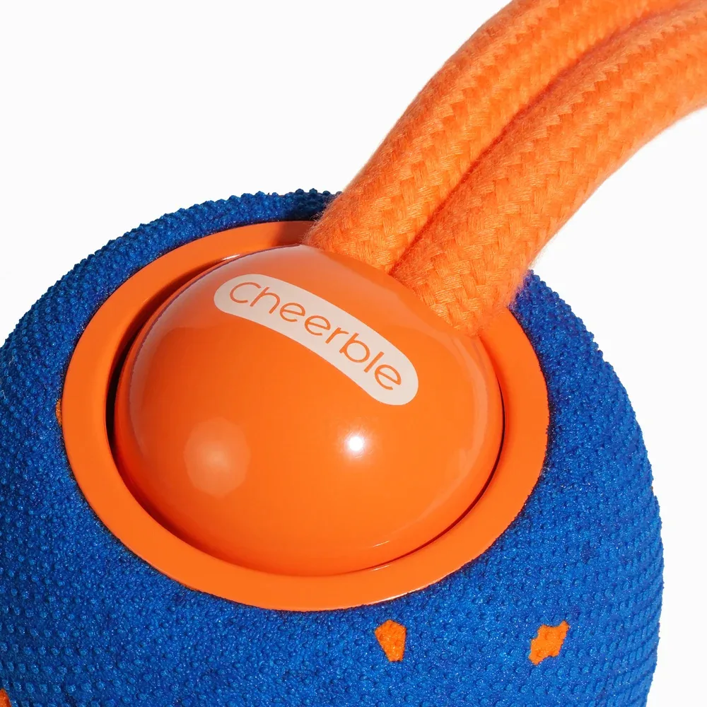  İt oyuncağı Cheerble Wicked Ball Rolly Royal Blue
