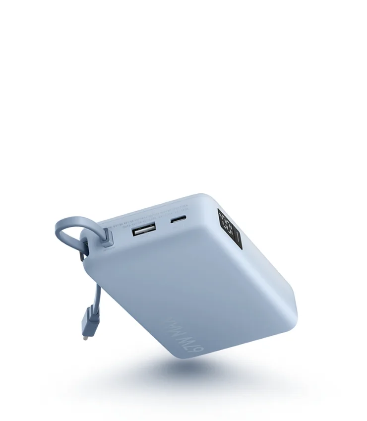 Повербанк Xiaomi 67W 20000 (Integrated Cable) Ледяной синий