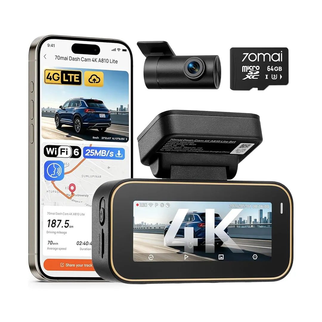 Videoqeydiyyatçı 70mai A810 Lite set