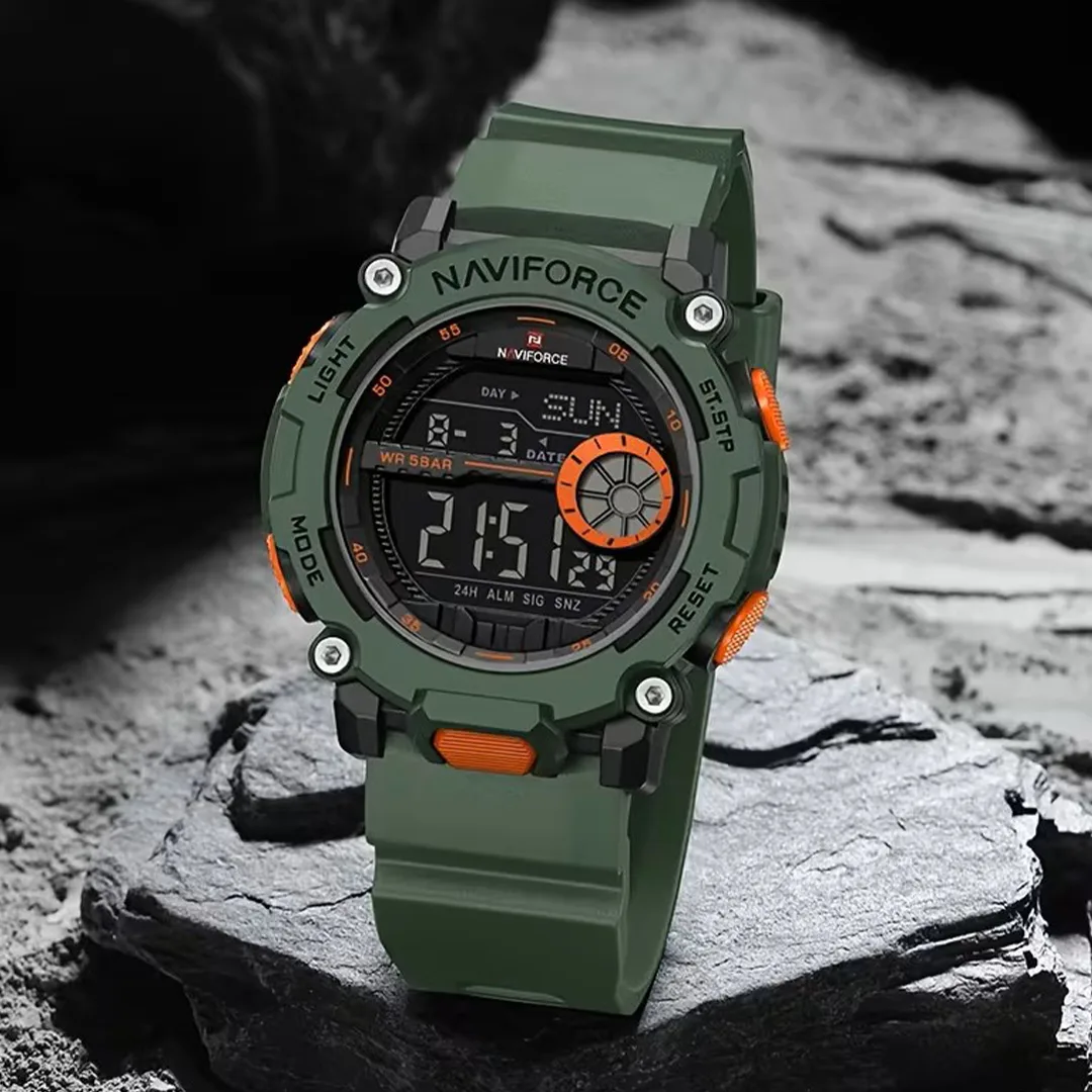 Мужские наручные часы Naviforce NF7133 B/GN/GN