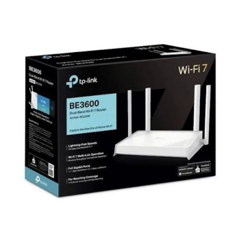 TP-Link — Archer BE220W (двухдиапазонный Wi-Fi 7-маршрутизатор BE3600) 