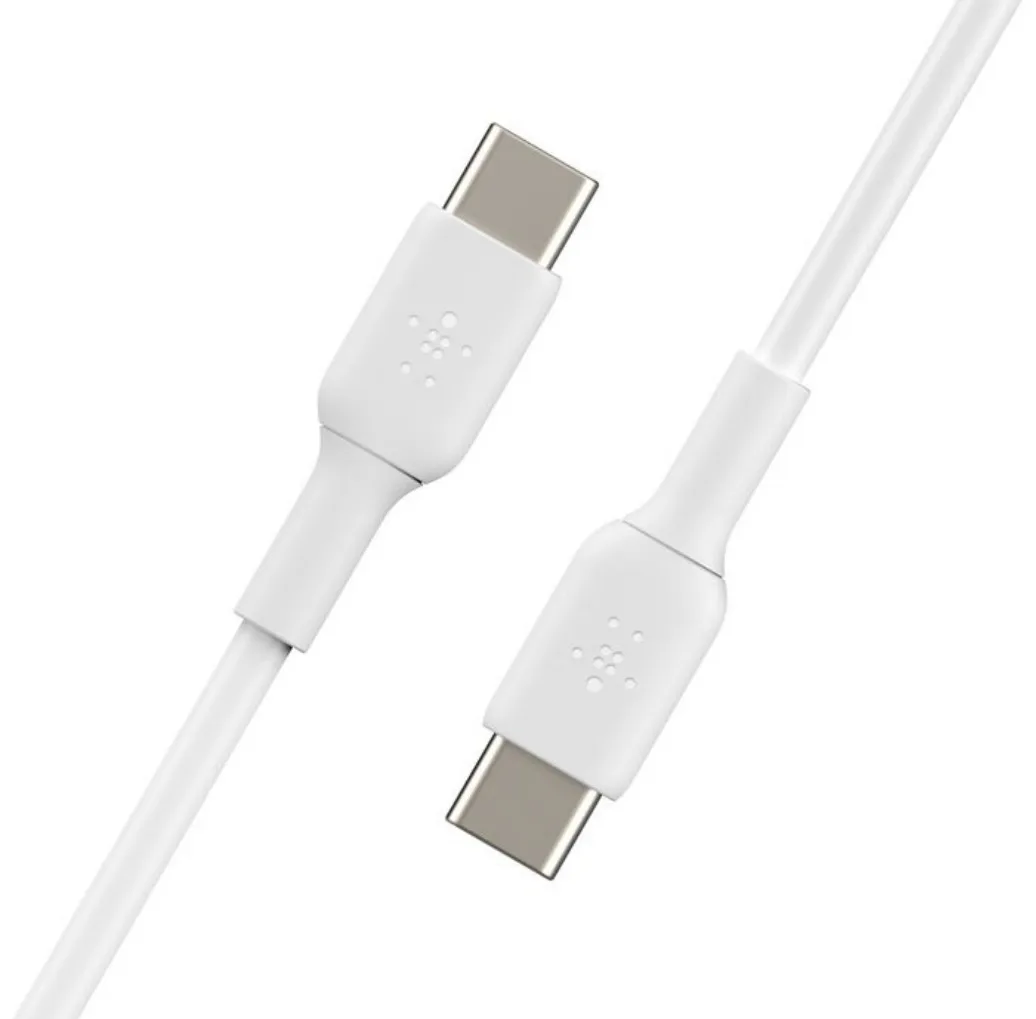 Кабель Belkin USB-C — USB-C, 1 м, белый