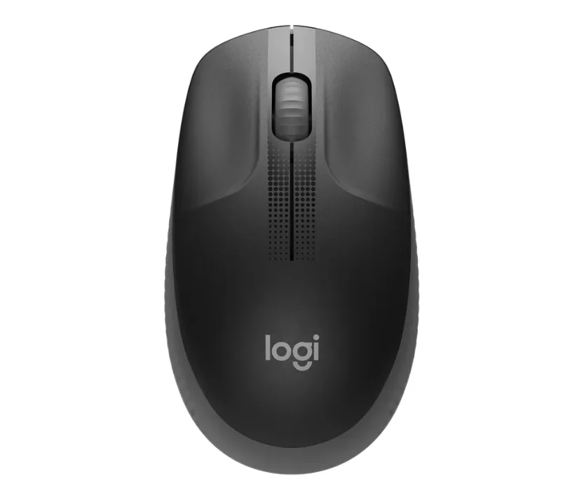 Mouse Logitech M190 Full-size wireless Black