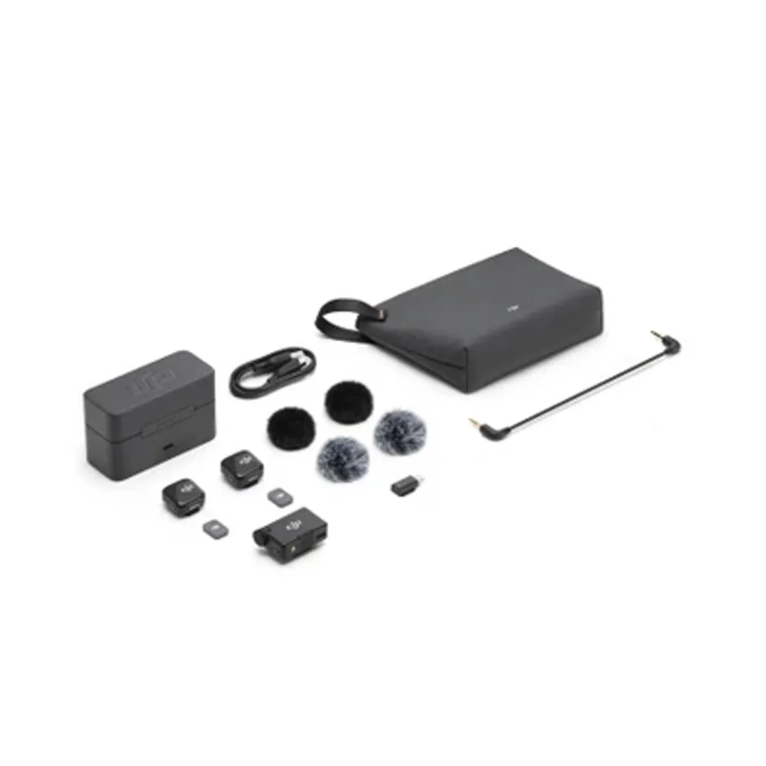 Микрофоны DJI Mic Mini (2TX + 1RX + зарядный кейс) (Kopya)